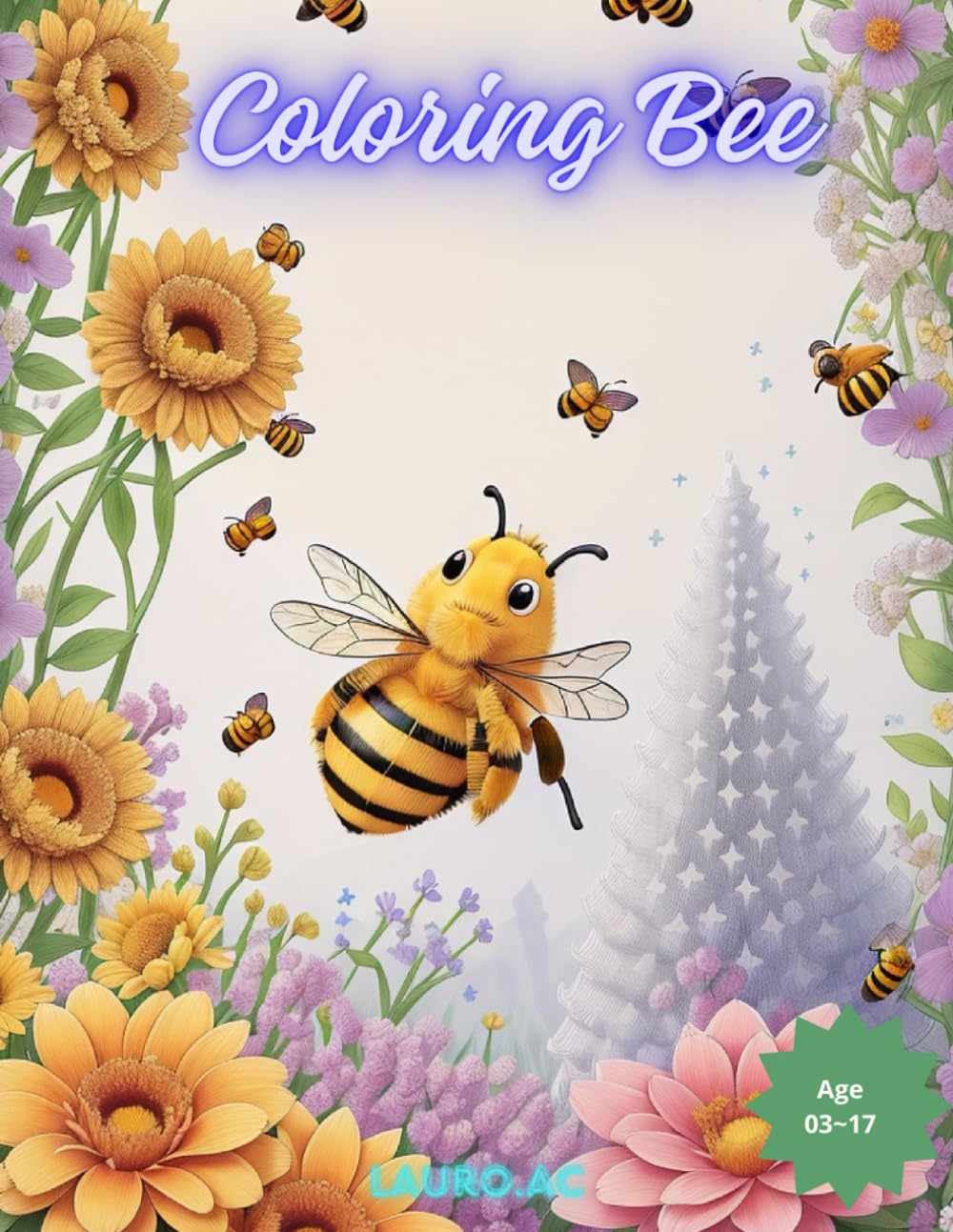 Coloring bee: Coloring book for children