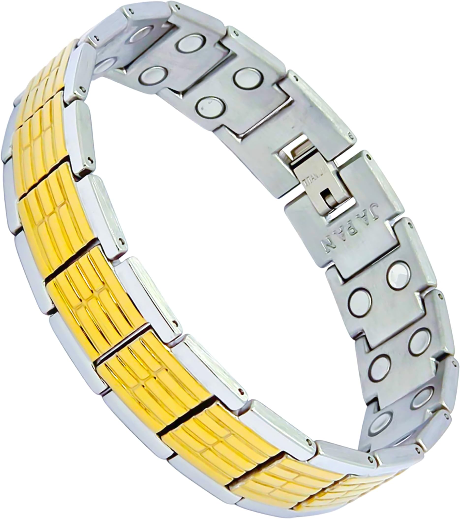 BP Titanium Bracelet Blood Pressure Control Chain Men-Women Bp Monitor Maintain Energy/Blood Circulation/Stamina/Strangth/Body Pain