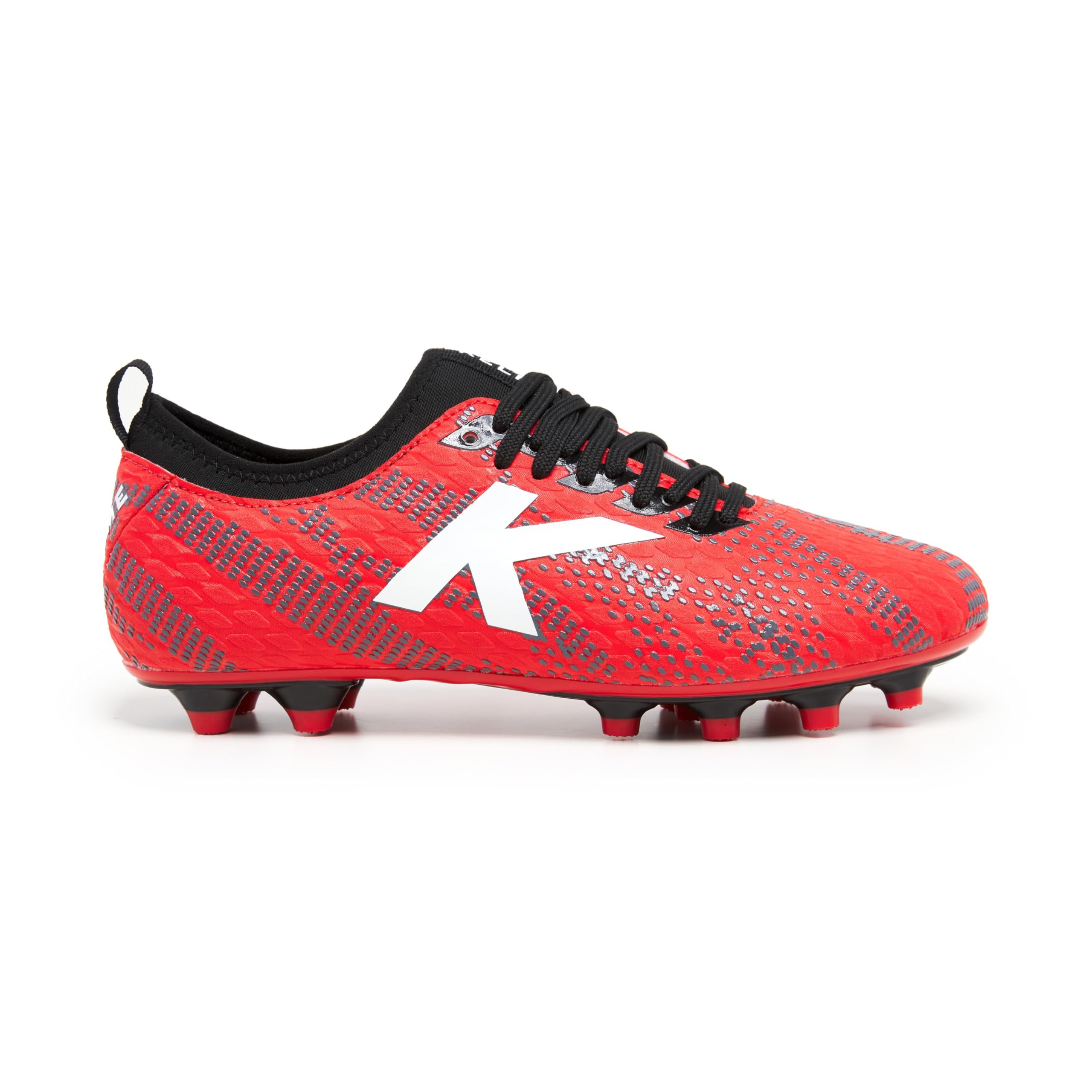 Botas de fútbol Kelme Pulse MG rojas para césped artificial 7