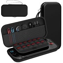 Carrying Case Compatible with Nintendo Switch 2  2025 , Portable Switch Travel Carry Case, Protective Shell Pouch with Pockets for Accessories Black