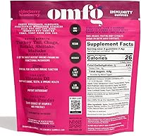 Vista 5 de OMFG - Gomitas de suplemento de hongos para inmunidad – Gomitas funcionales de hongos nootrópicos con complejo inmunológico, zinc, D3 para un apoyo