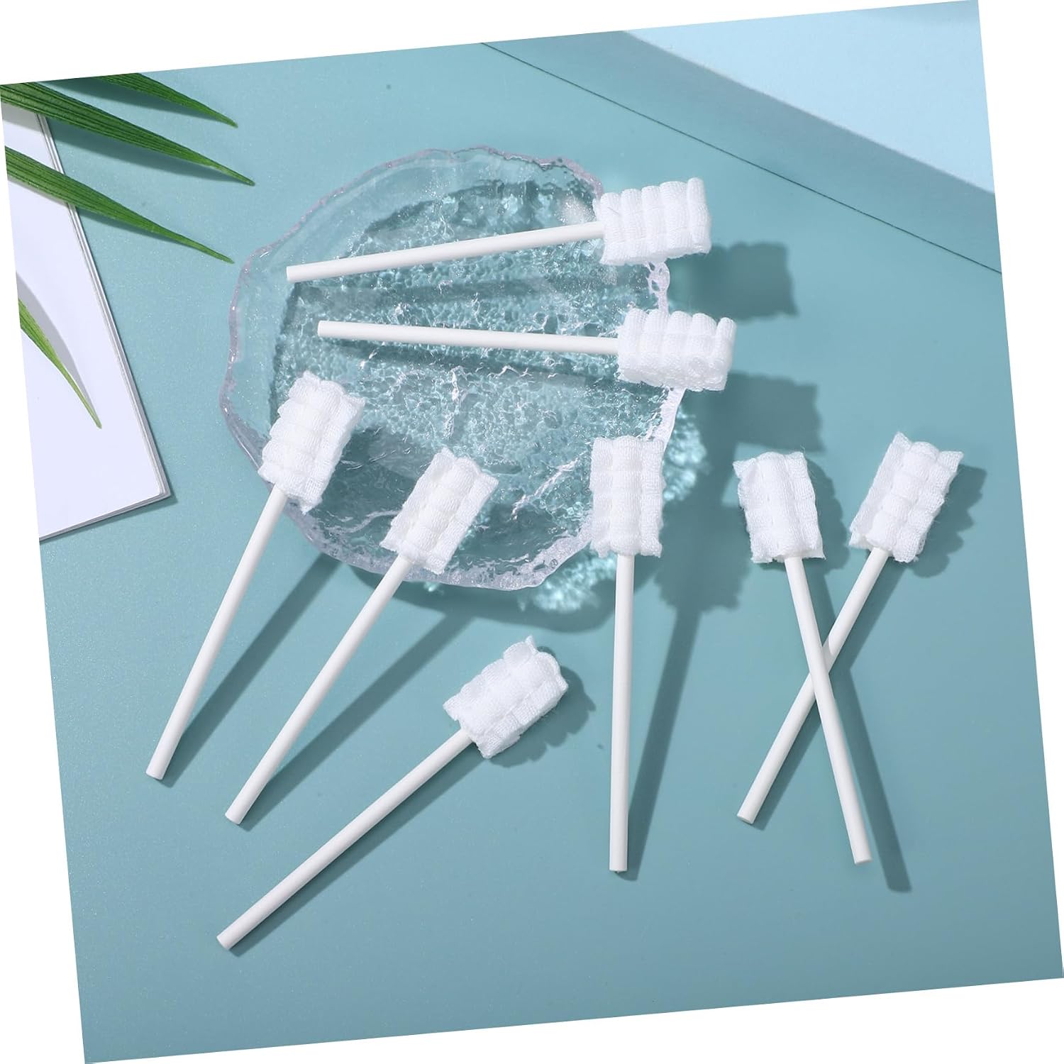 30Pcs Gauze Tongue Cleaner Soft Oral Brush for Newborns Mouth Cleaning Ergonomic Handle Comfortable Use for Boys