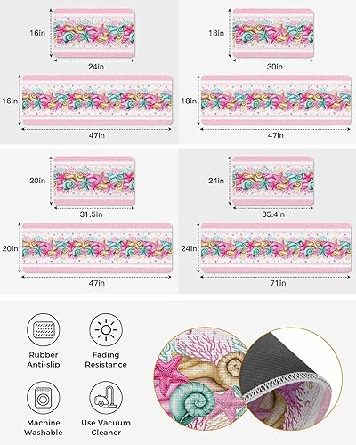 Vista 378 de Tapete de Feliz Navidad, tapete antideslizante para puerta delantera, baño, cocina, dormitorio, patio, entrada, 16 x 24 pulgadas, rojo, negro y verde