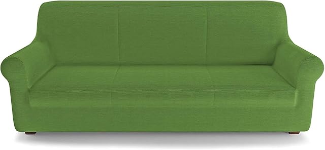 PETTI Artigiani Italiani Protector, Armchair Covers, Green, Sofa Slipcovers, Linear Fabric, 100% Made in Italy, (80 to 120 cm)