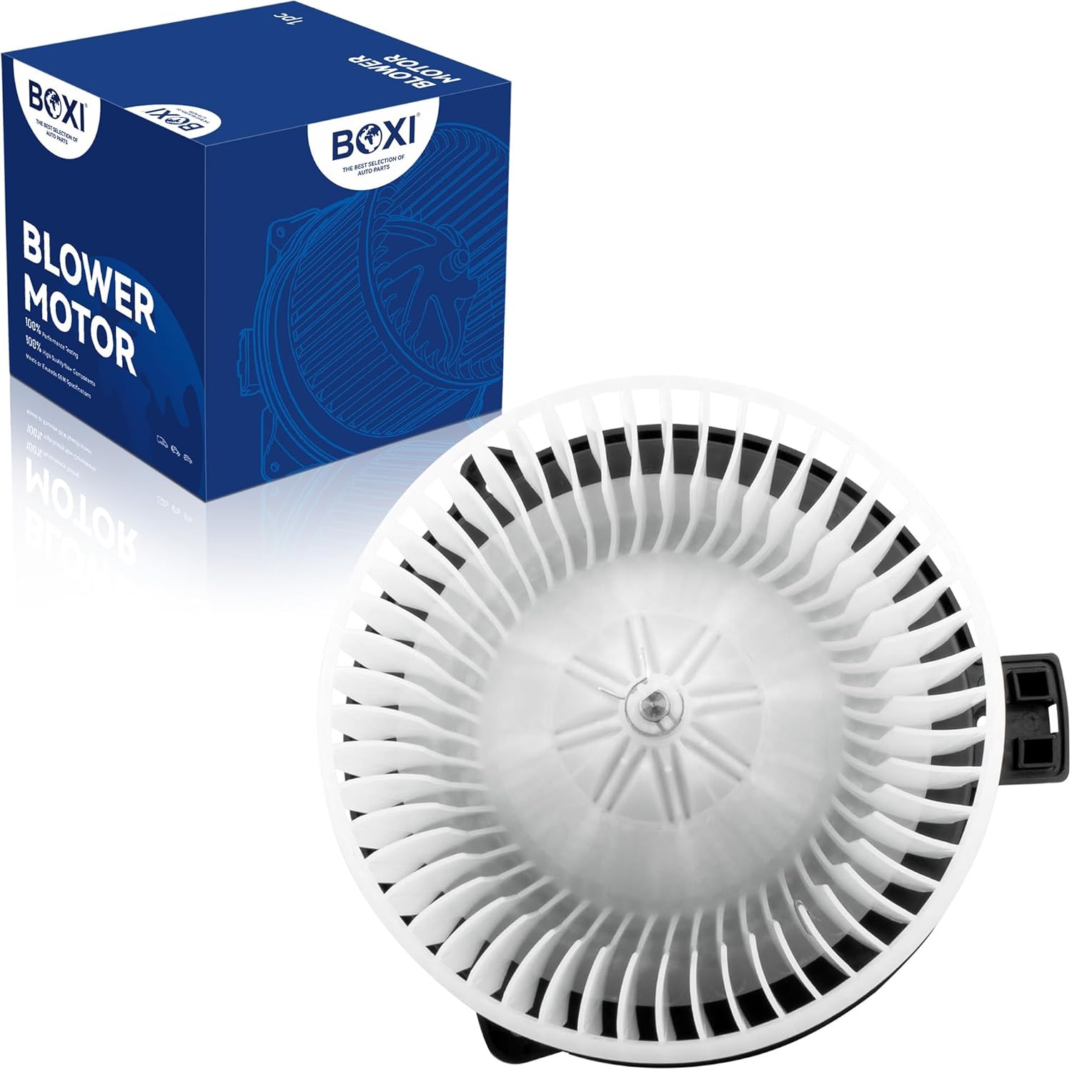 BOXI 700192 Replacement Front HVAC Blower Motor with Fan - Compatible with Honda and Acura - 2005-2010 Odyssey, 2006-2007 Ridgeline, 2005-2012 RL - Replaces 79310-SHJ-A01 79310-SJC-A02 75735 PM9304
