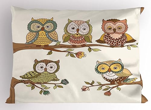 Miniatura 16 de Ambesonne Juego de 2 fundas de almohada de voleibol, escenario de 2 mujeres que compiten en un campo deportivo, deportes saludables, artículo