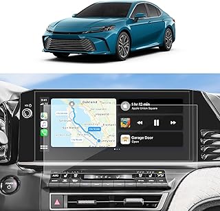 SKTU 2Pcs for 2025 2026 Toyota Camry Screen Protector 12.3 Inch for 2025 2026 Toyota Camry XLE/XSE 12.3 Inch Navigation Screen Toyota Camry 2025 2026 Accessories 2025 2026 Camry Hybrid Screen Protector [Ultra Clear, Anti-Glare]