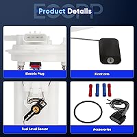 Vista 8 de ECCPP Conjunto de bomba de combustible E3501M para Chevrolet Chevy Silverado GMC Sierra 1999 2000 2001 2002 2003 4.3L/4.8L/5.3L con unidad de envío