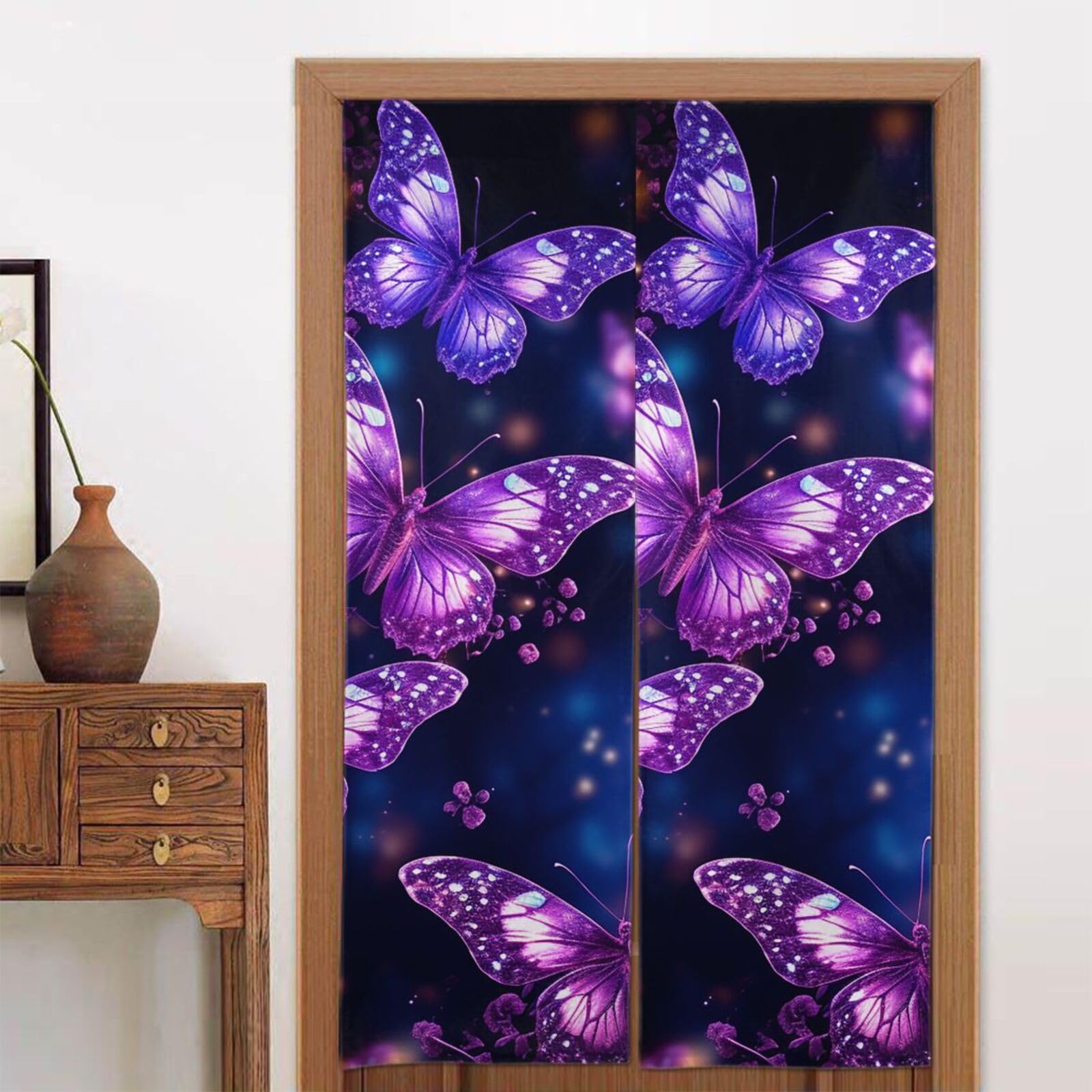 Rideau de porte occultant pour l'ambiance cocooning du salon