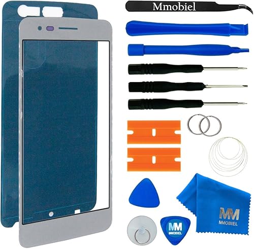 MMOBIEL Schermo tattile Ricambio Compatibile con 2017 M200N Aristo X240H US215  Argento  5 0 inch incl Kit con Attrezzi