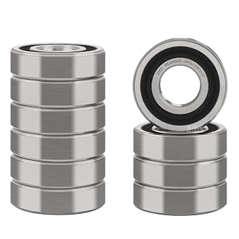 XIKE 10 Pcs Bearings 3/4" x1-5/8 x1/2", Compatible with 1630-2RS.