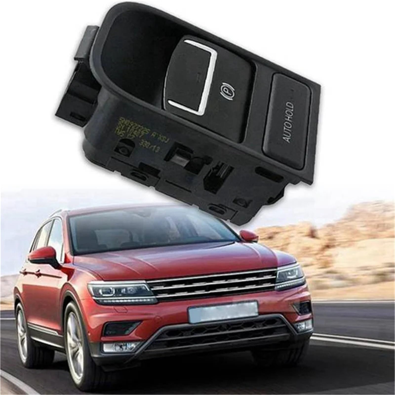 Przełącznik hamulca postojowego Przełącznik elektronicznego hamulca ręcznego i hamulca postojowego EPB Pasuje do VW Tiguan Sharan Seat 5N0927225