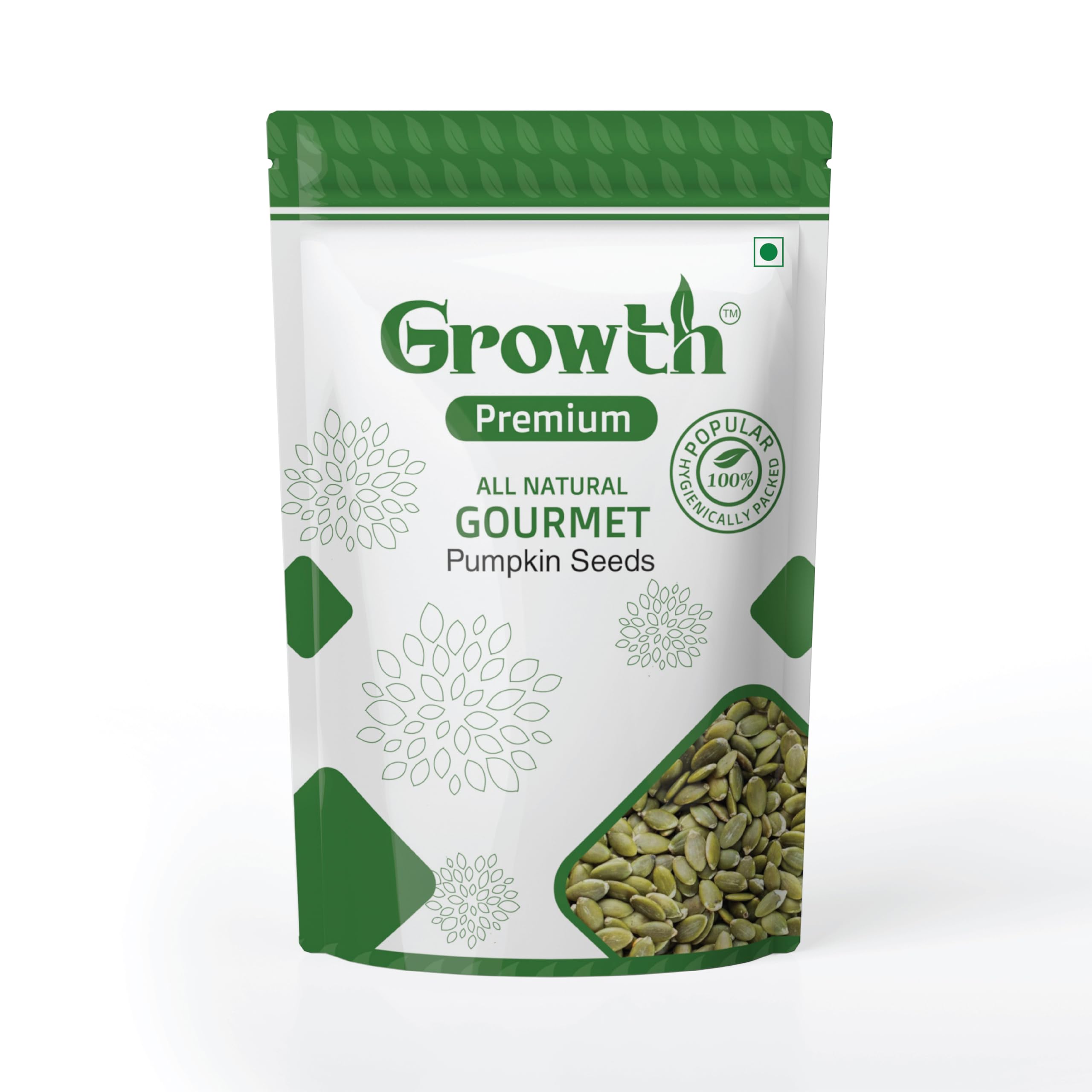 GROWTH premium Pumpkin Seeds 500g - Raw Pumpkin Seeds for Eating | Immunity Booster and Protein Rich Seeds | Healthy Diet Snacks | Weight Management | Rich in Fibre (500gms) (B0D4YKX2H2) Amazon Price History, Amazon Price Tracker