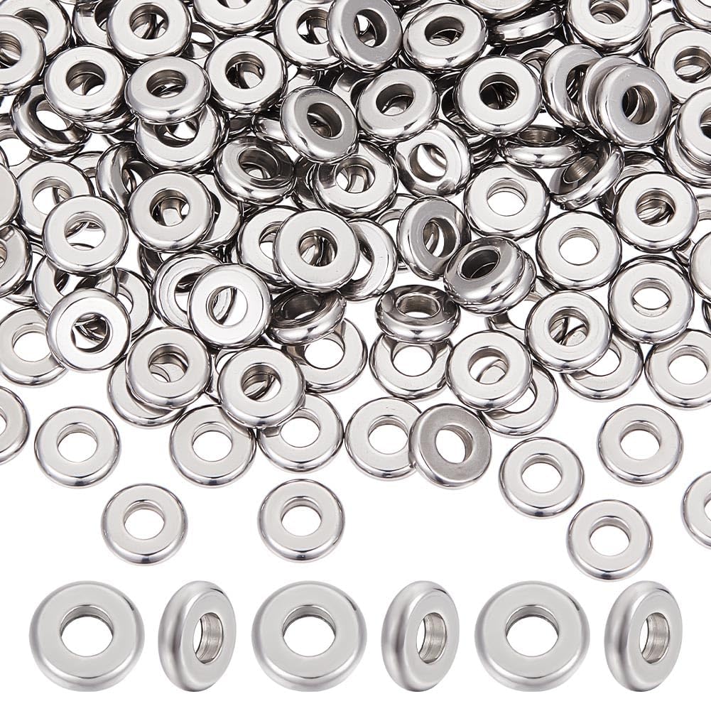 Perles d'espacement anti-ternissement pour réparer et monter vos colliers facilement