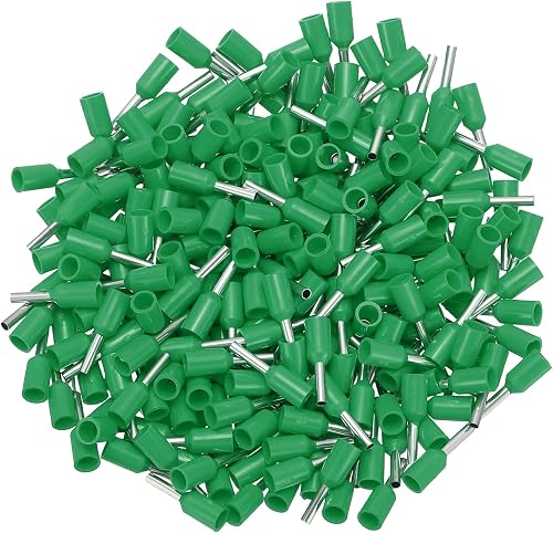 DMiotech Férulas de cable 20 AWG VE7506 de nailon verde 300 Piezas