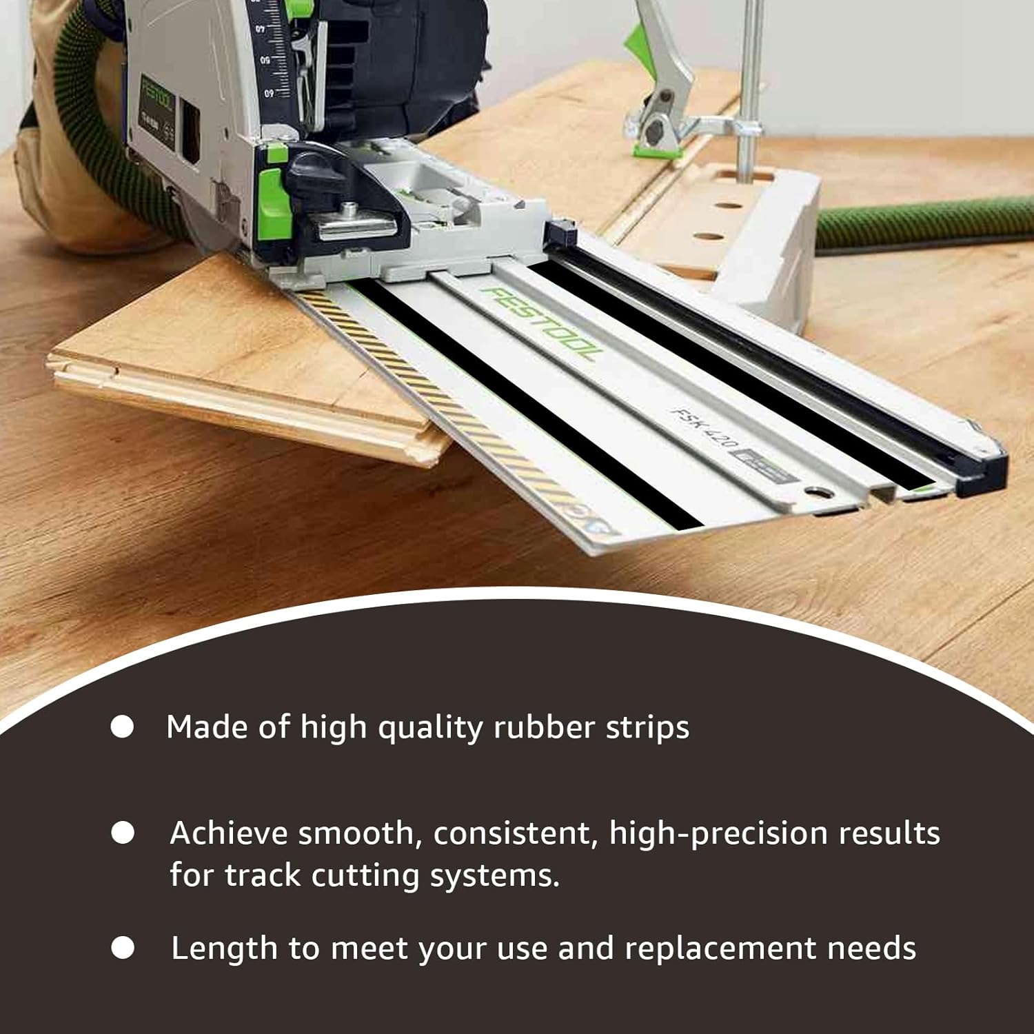 194419-4 Splinter Guard Replacement Strip,Compatible with Makita Track Saw,118" for use with Model SP6000J/J1