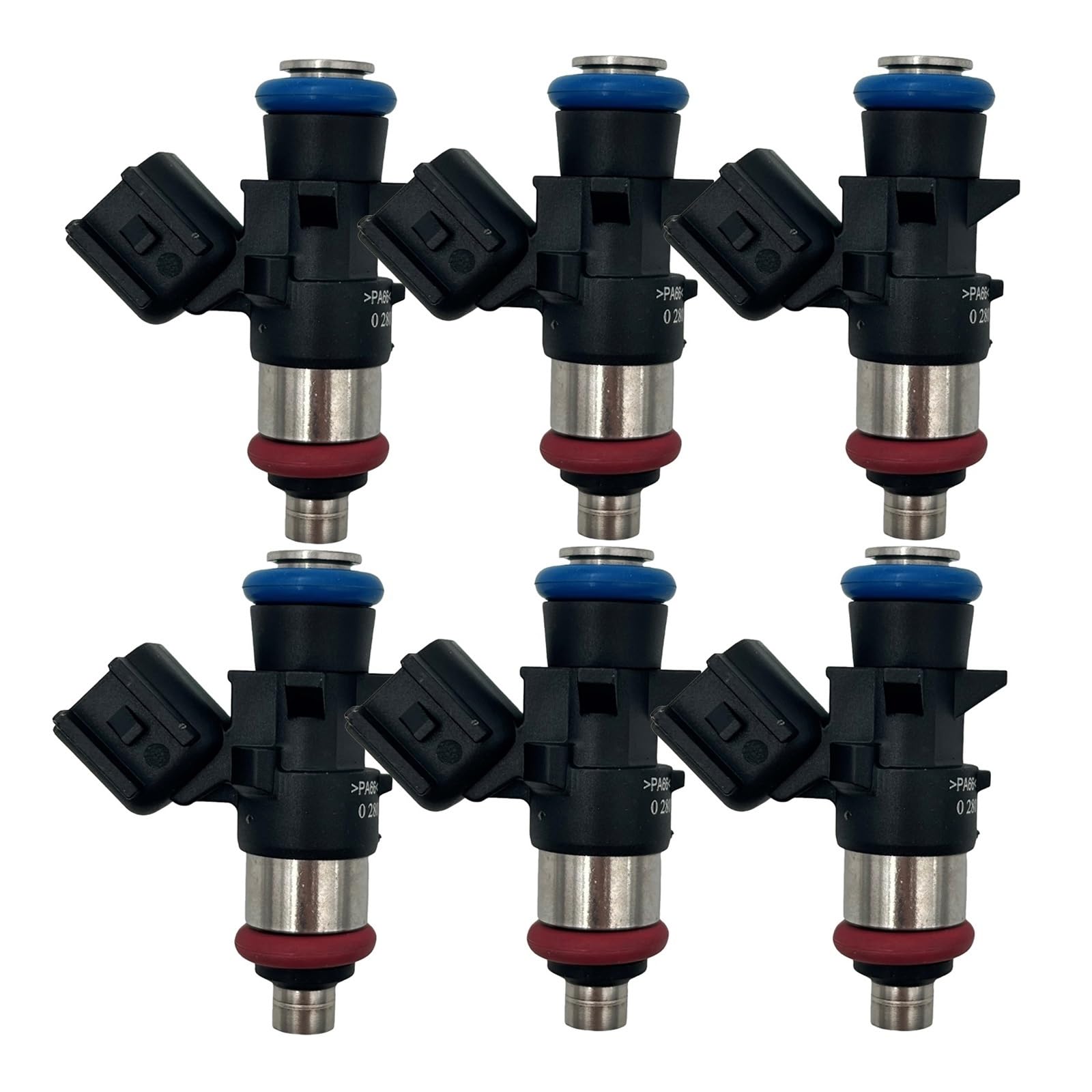 Yhzrdmsk 6Pcs Car Petrol Injector Fuel Injectors 04627794Aa 4627794Aa For Chrysler 300C Lx 3.0L .2 For Jeep For Grand For Cherokee Wk Kl For Wrangler Jk