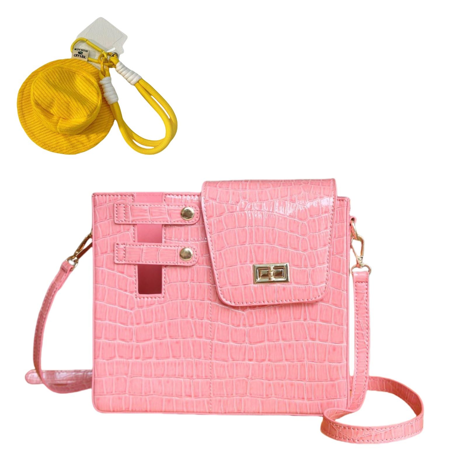 Women's Water Bottle Purse - Portable Purse with Bottle Holder