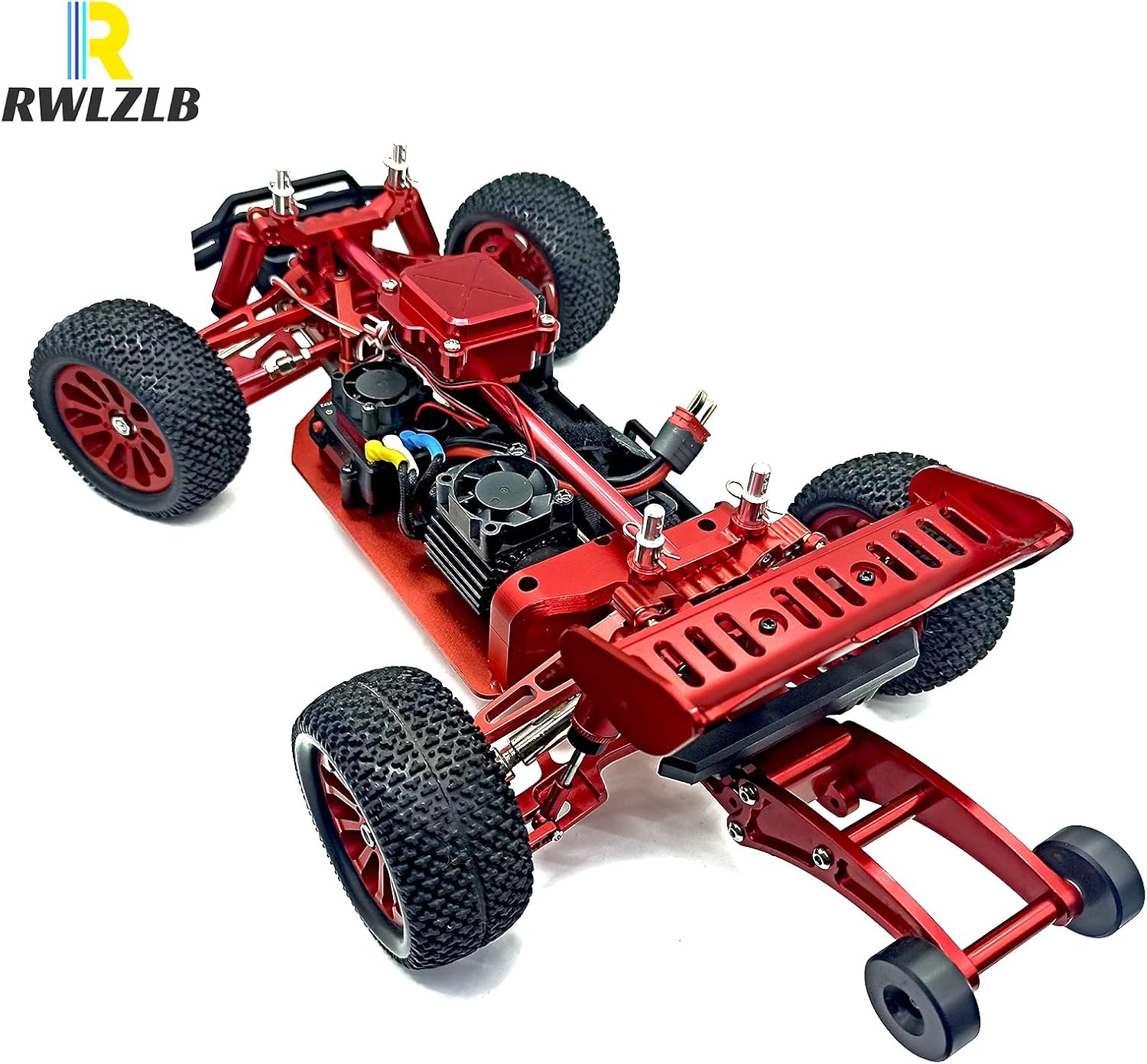 25pcs Aluminum Alloy Upgrade Kit for Hyper Go H14bm/MJX 14210/14209/Jetwood JC14EP 1/14 Brushless RC Cars, Metal Upgrades Replacement Accessories (Full Metal Parts Set)