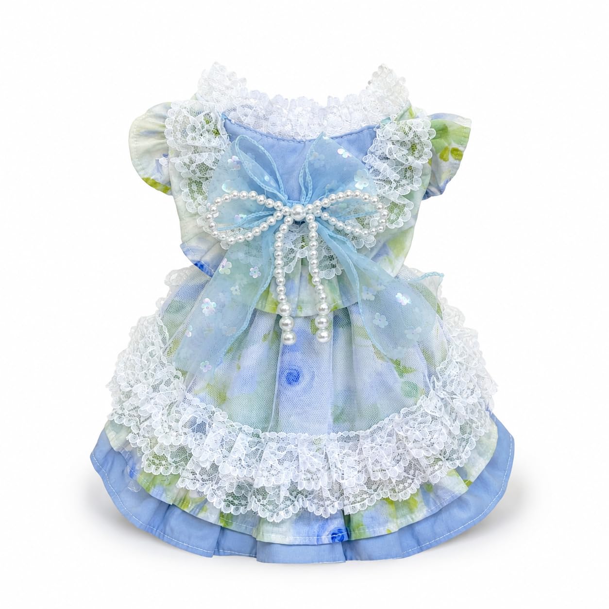 Vestido princesa para mascotas ajuste perfecto cachorros que no les queda nada