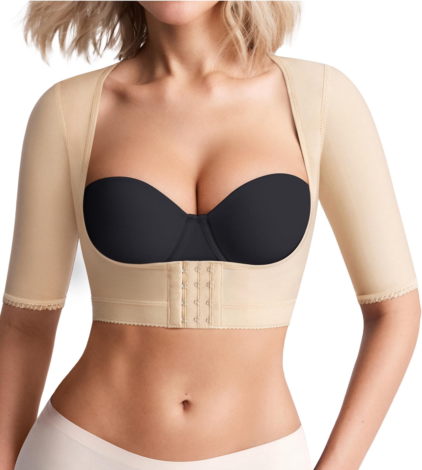 Women's Shapewear Tops Post Surgery Compression Sleeve for Arm Shaper