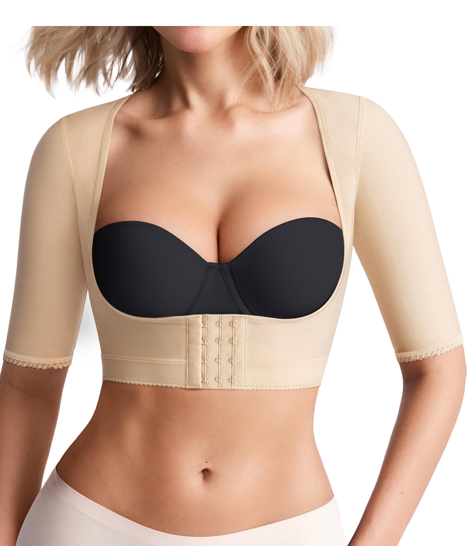 BRABIC Women's Shapewear Tops Post Surgery Compression Sleeve for Arm Shaper