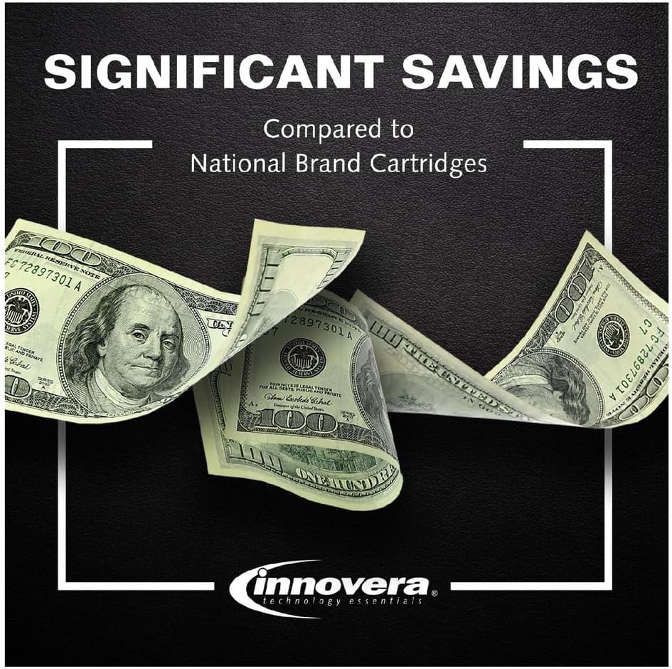Innovera Remanufactured Yellow High-Yield Ink, Replacement for 910XL (3YL64AN), 825 Page-Yield image 4