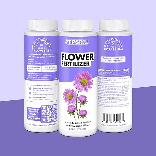 Fertilizante Líquido para Flores 8 oz TPS Nutrients miniatura 8
