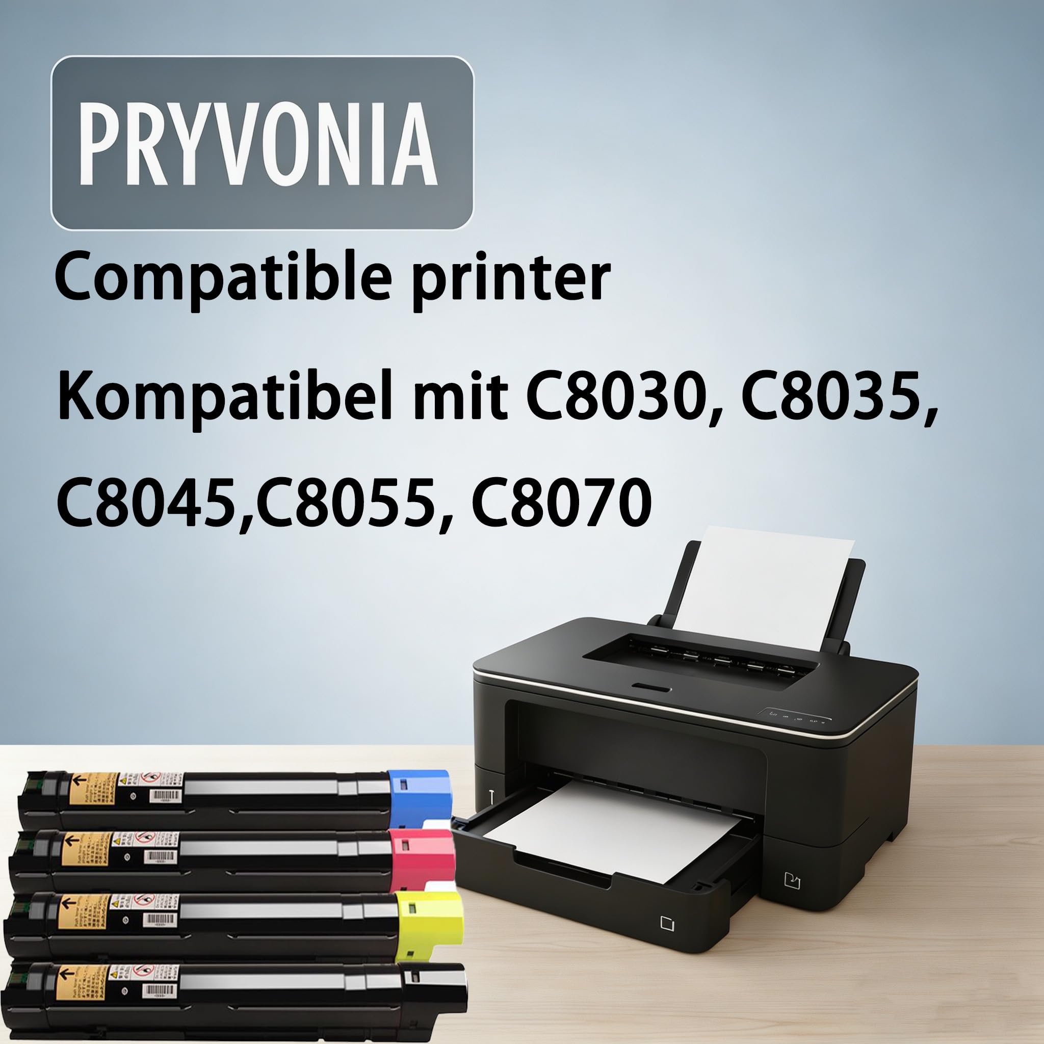C8030 kompatybilne tonery Multipack do Xerox AltaLink C8030 C8035 C8045 C8055 C8070 zamiennik do 006R01701 006R01702 006R01703 006R01704 (4) czarny/ cyjan/magenta/żółty)