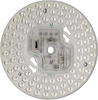 36W Dimmable LED Ceiling Fan Retrofit Kit - 5 Color Temps 3000K-6000K, ETL Listed, Magnetic Easy Install