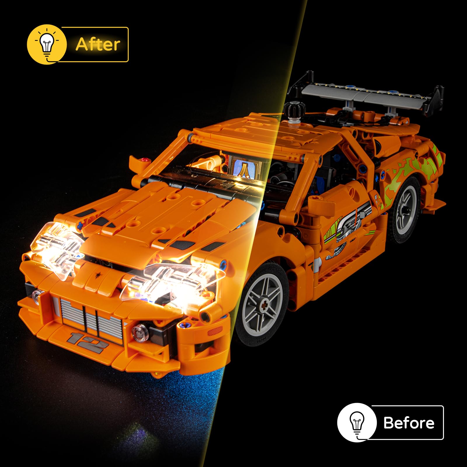 Amazon.com: YEABRICKS LED Light for 42204 Technic Fast and Furious
