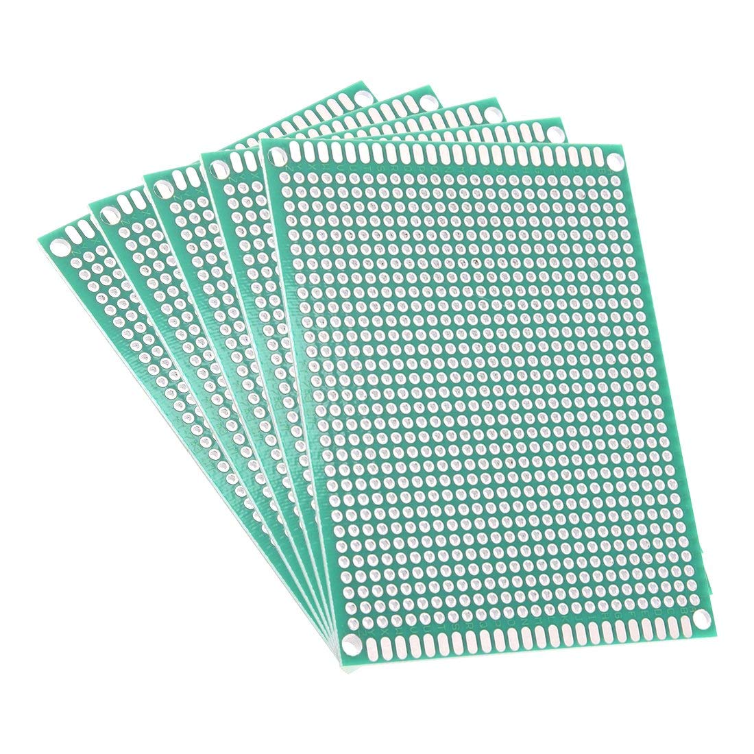 Scriptronics® 7x9cm Double Sided PCB Board Universal Printed Circuit Proto Board for DIY Soldering Electronic Projects Practice Test Circuit (5 Piece)