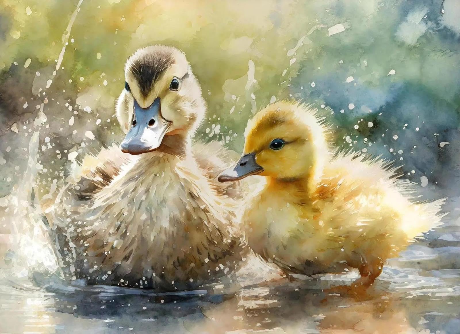 Yocheng Wildlife Animal Posters And Prints Canvas Printing Wall Art Picture For Living Room Home Decor 50x70cm No Frame