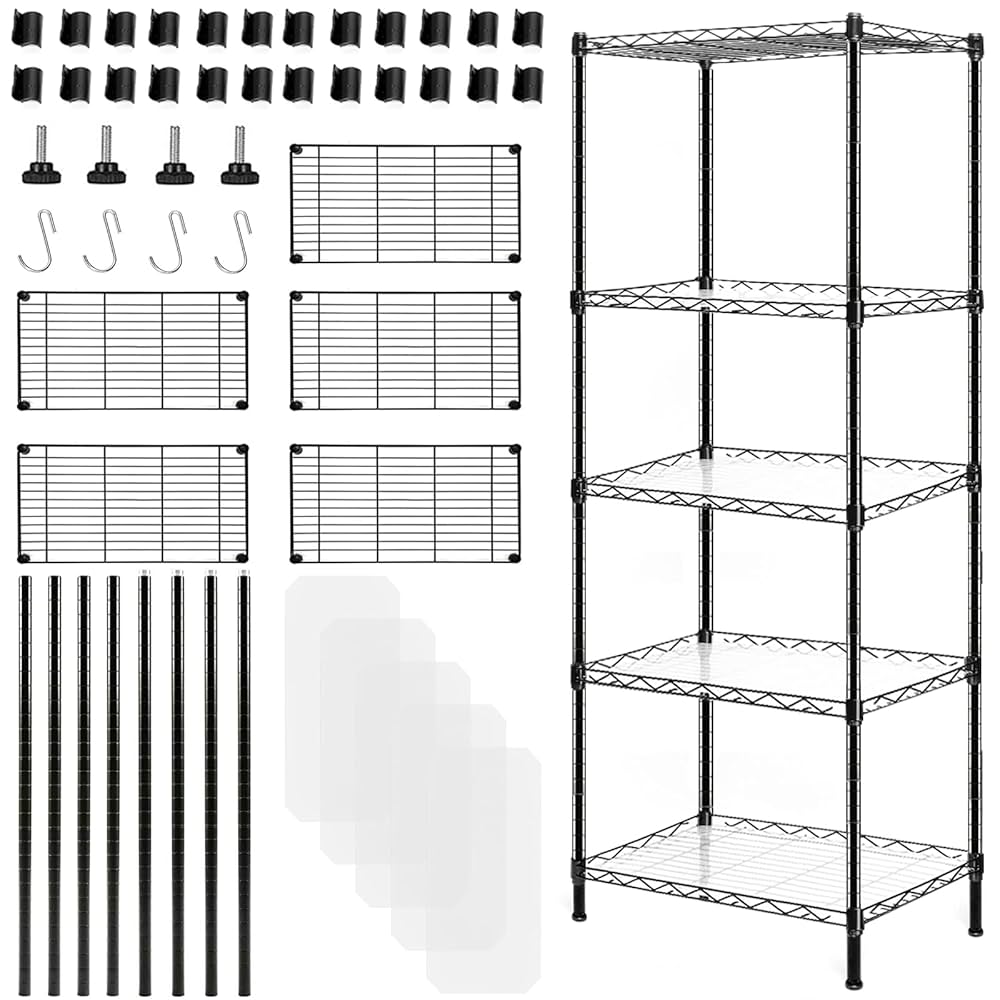 ShelF Tech System スチールラック 5段 H195W121D46 ShelF Tech System スチールラック 5段 H195W121D46 ShelF Tech