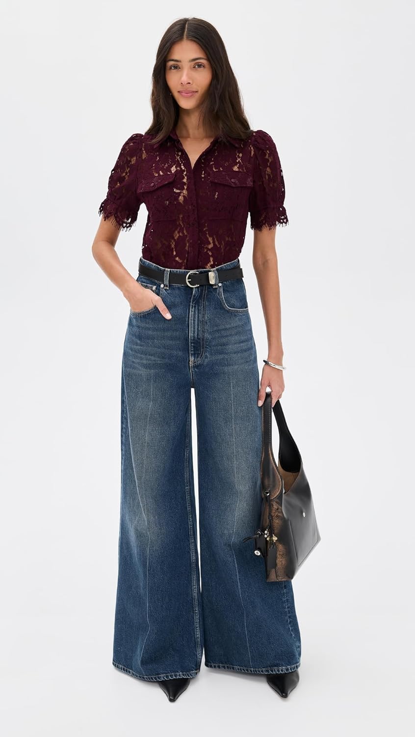 Generation Love Women's Mina Lace Shirt - Image 5