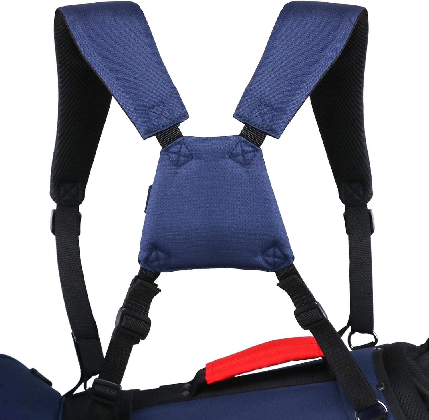 HOW TRUE Golf Bag Strap Replacement Comfort Double Shoulder Adjustable Strap Padded