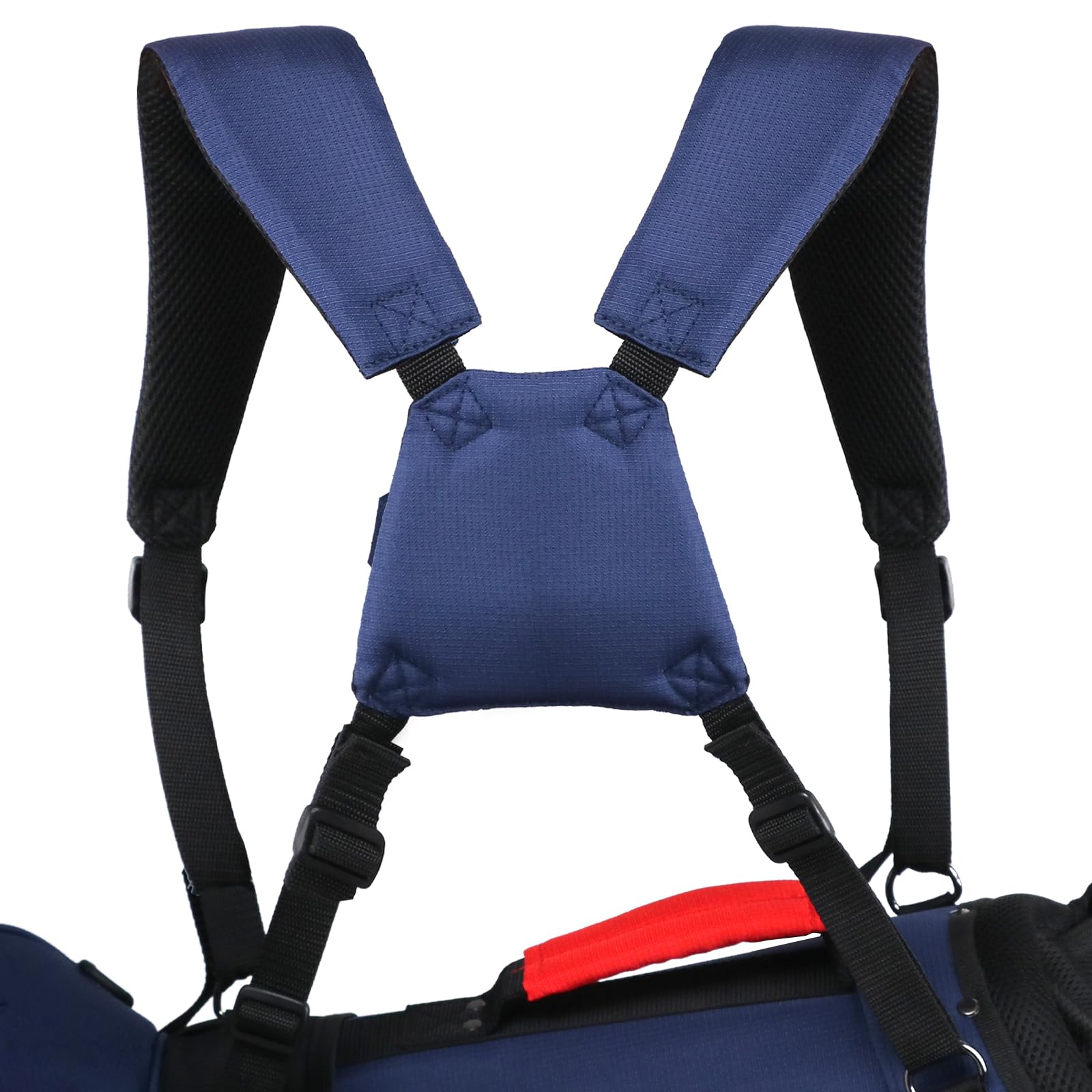 HOW TRUE Golf Bag Strap Replacement Comfort Double Shoulder Adjustable Strap Padded Golf Carrying Bag Strap