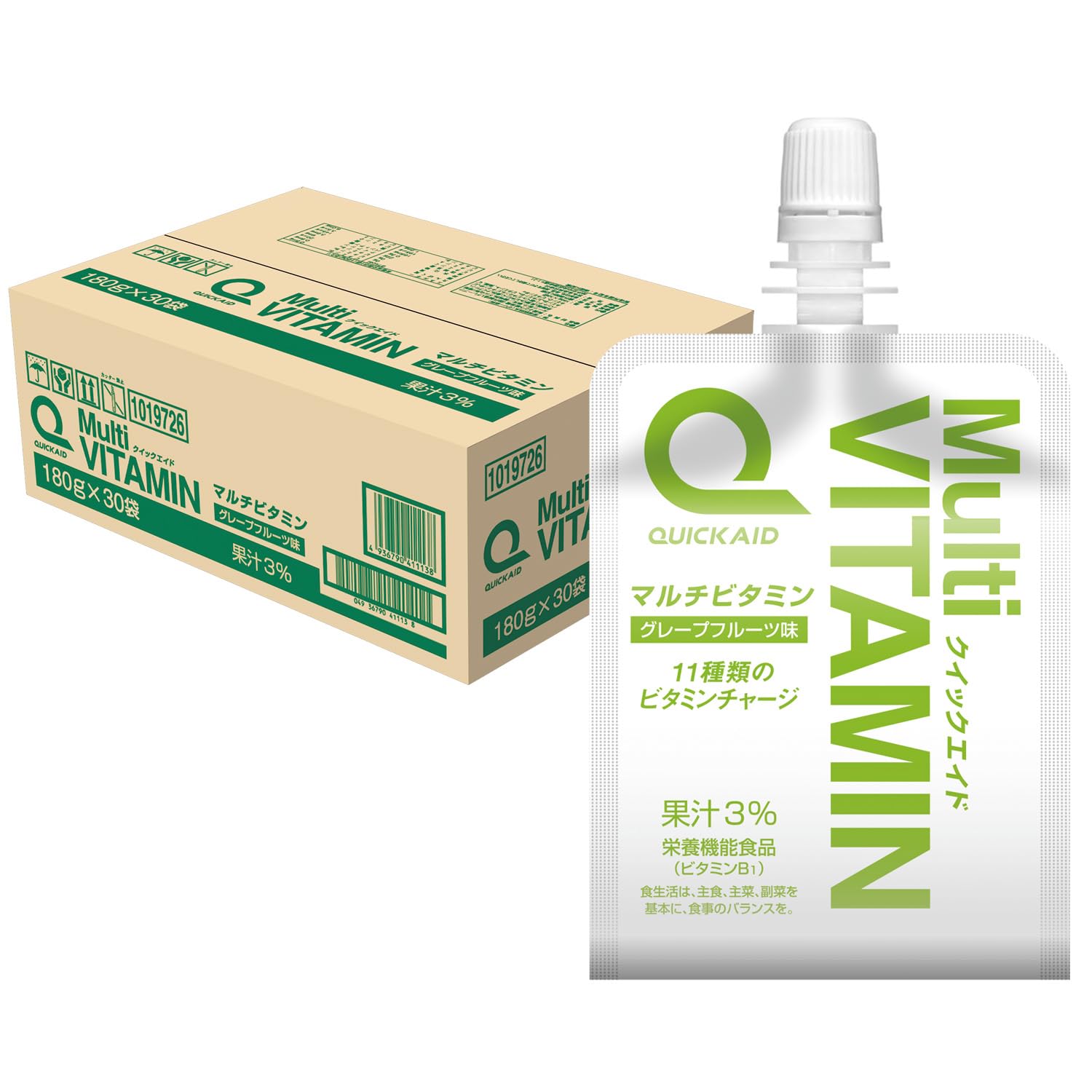 Amazon.co.jp: quick aid(クイックエイド) 富永 マルチビタミン 180g