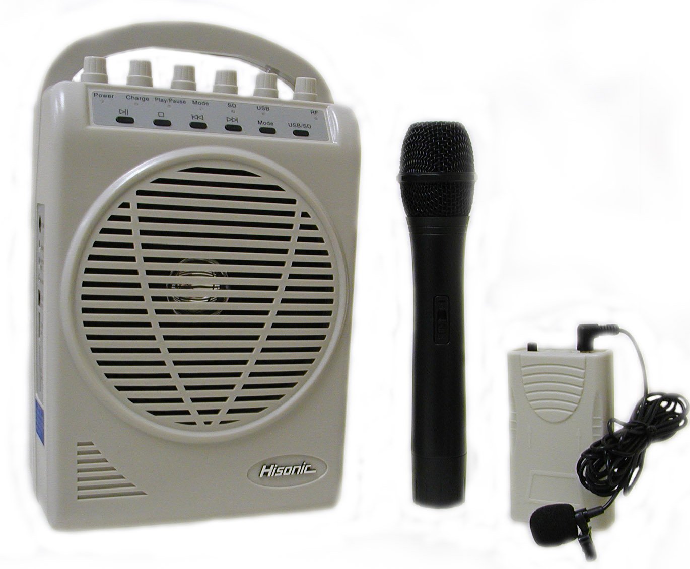 Buy Hisonic HS128MP3 Lithium Rechargeable Battery Wireless Portable PA