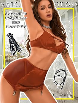 Amazon.com: ChiaoLezhee Sexy Lingerie Bdsm Outfit Dominatrice Dominatrix Outfits Gifts For Him Boyfriend Husband Valentines Day Womens Lingeries Date Night Boudoir Sheer Mesh Satin Exotic Skirt Mini Brown Small: Clothing, Shoes & Amazon.com: ChiaoLezhee Sexy Lingerie Bdsm Outfit Dominatrice Dominatrix Outfits Gifts For Him Boyfriend Husband Valentines Day Womens Lingeries Date Night Boudoir Sheer Mesh Satin Exotic Skirt Mini Brown Small: Clothing, Shoes &