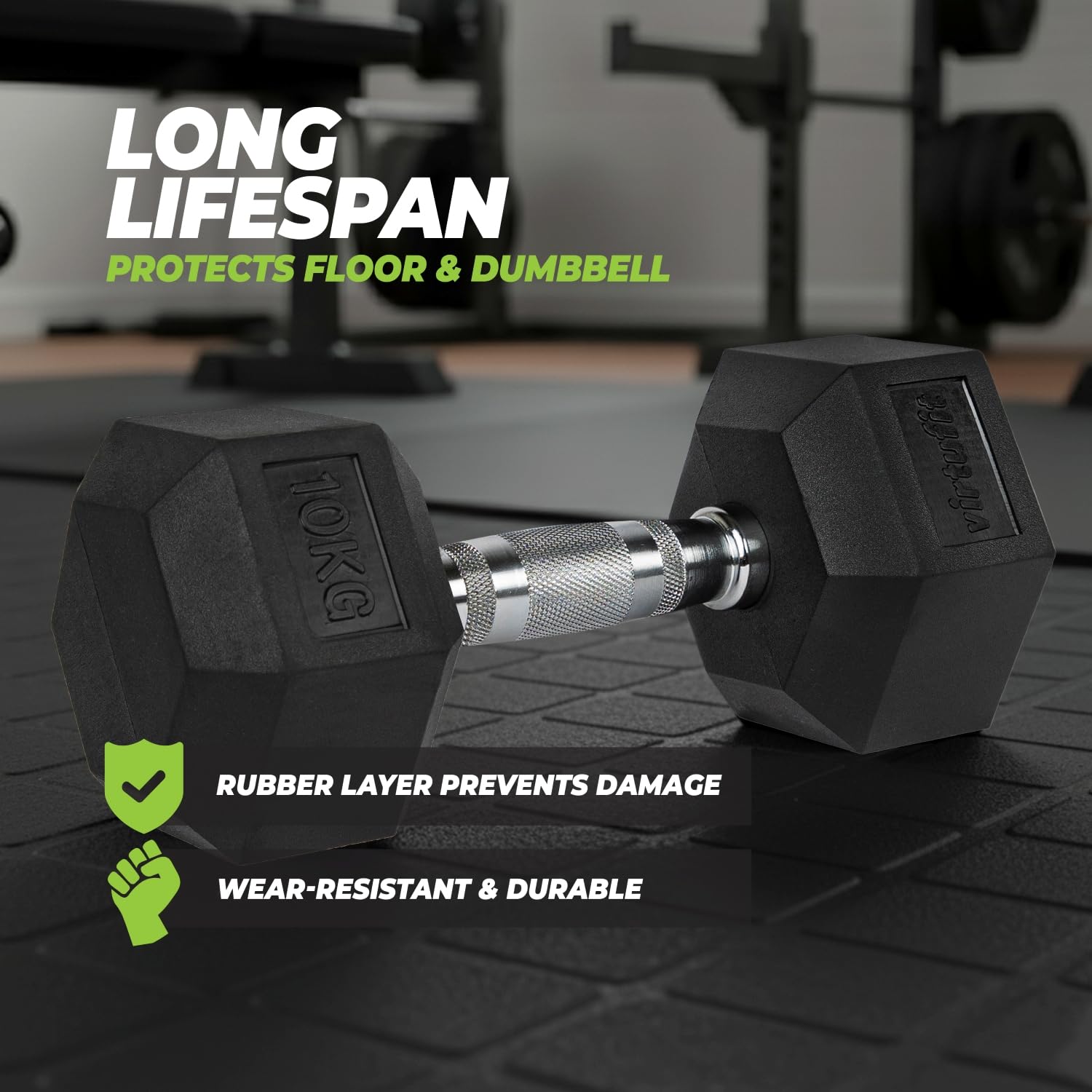 VirtuFit Hexa Dumbell – 12,5 kg – per pezzo