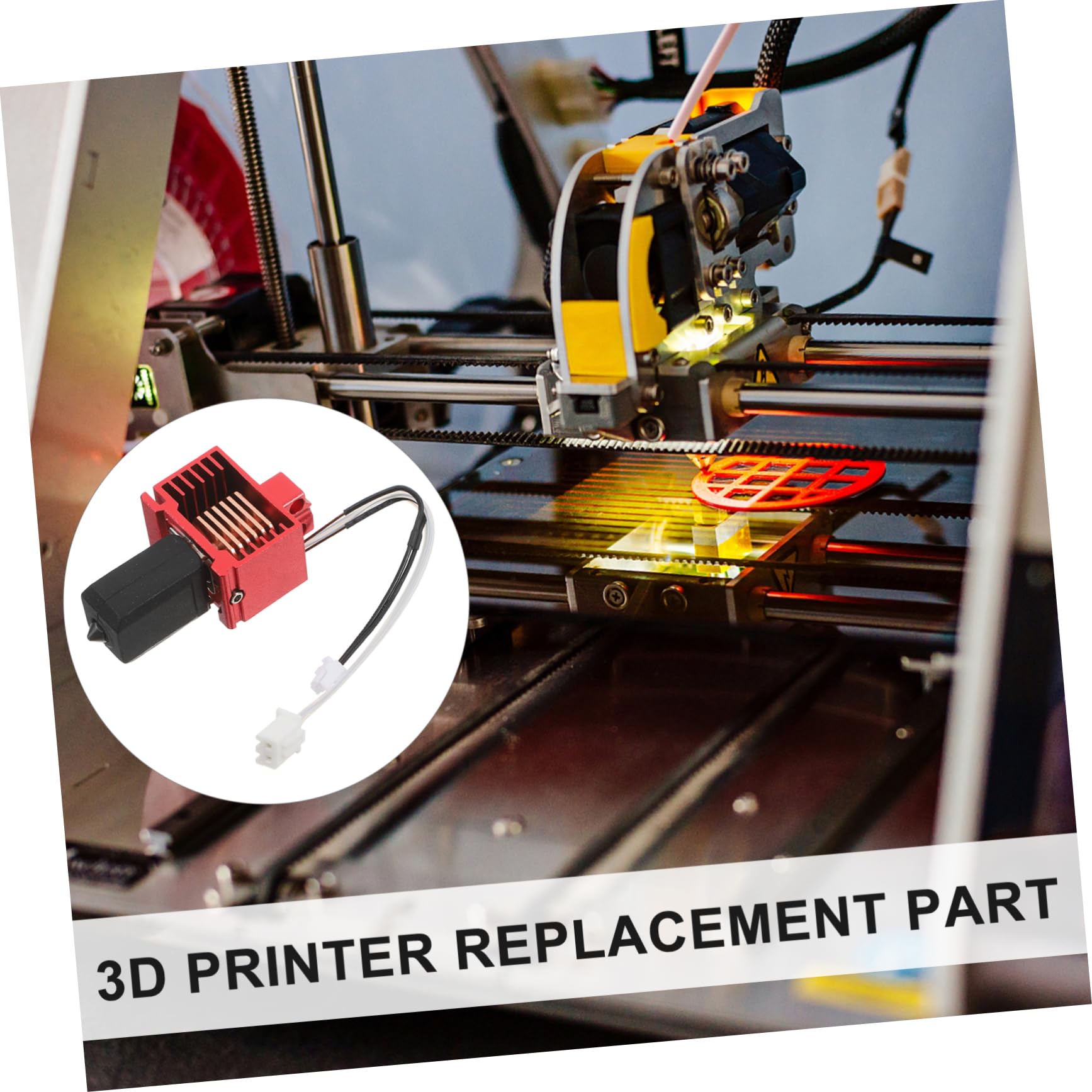 iplusmile Druckkopf-hotend Austauschbare Gehärtete Stahl-düse Vollmetallenes Extruder-hotend Für Druckerservice Und Ersatzteil