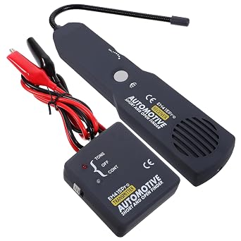 1 Set Circuit Tracer Detector Electric Wire Tracer Breaker Cable Electronic Battery Wire Breaker Tracker Tools for not Included Circuit Wire Finder