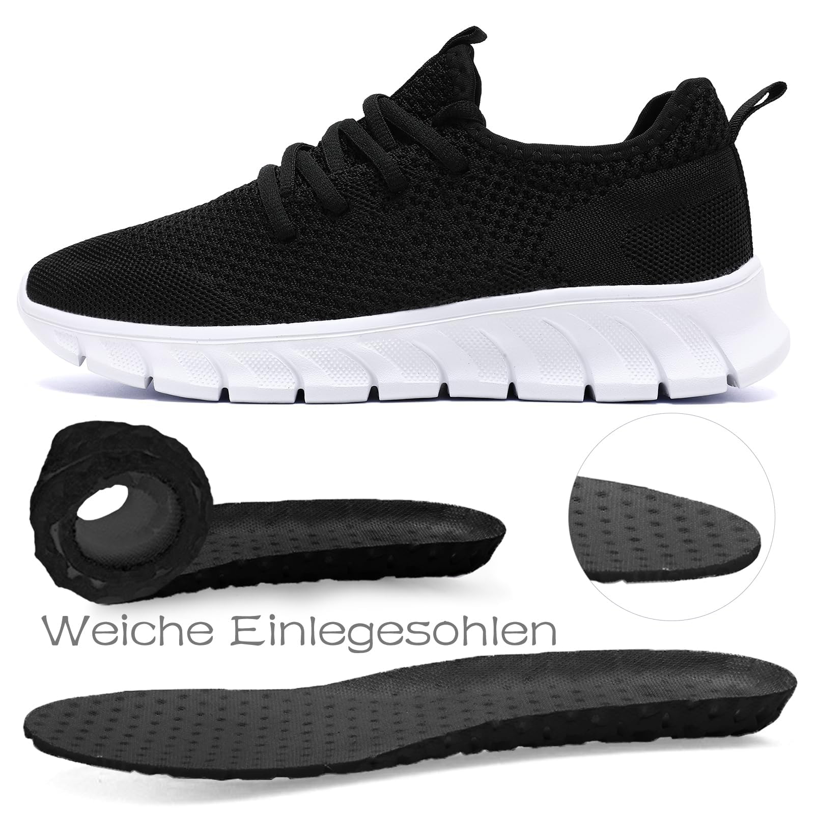 Scarpe Ginnastica Uomo Palestra Sneakers Running Sportive Corsa Tennis Fitness Camminata Jogging Casual Basket Trekking