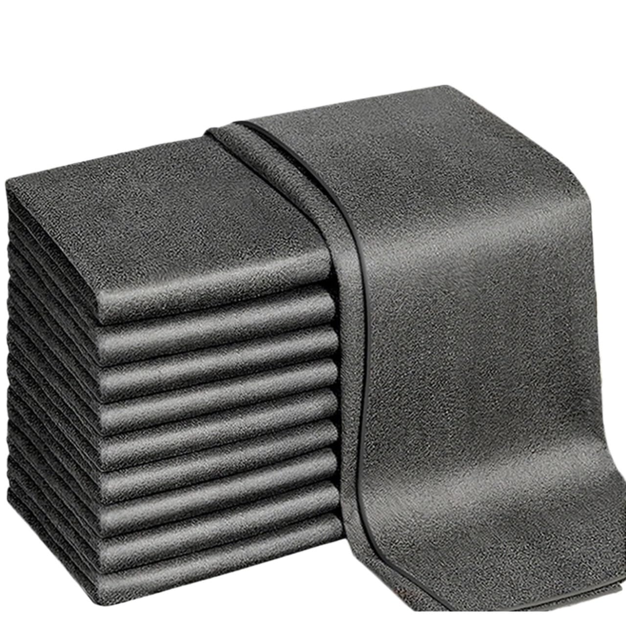PañO De Limpieza Paños de limpieza mágicos reutilizables, trapos de lavado de microfibra, espejo for ventana de coche, toallas, trapo, Herramientas de limpieza de cocina y hogar, 10/1 Uds.(40x50cm,10P