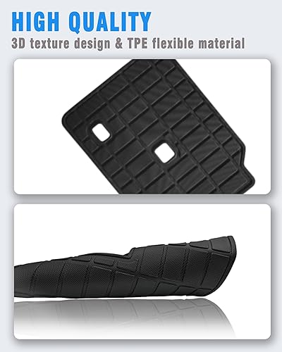 Miniatura 4 de Alfombrilla de respaldo para BMW X1, accesorios 2023-2025 con gancho y bucle, alfombrilla para maletero trasero, protector de cubierta trasera para