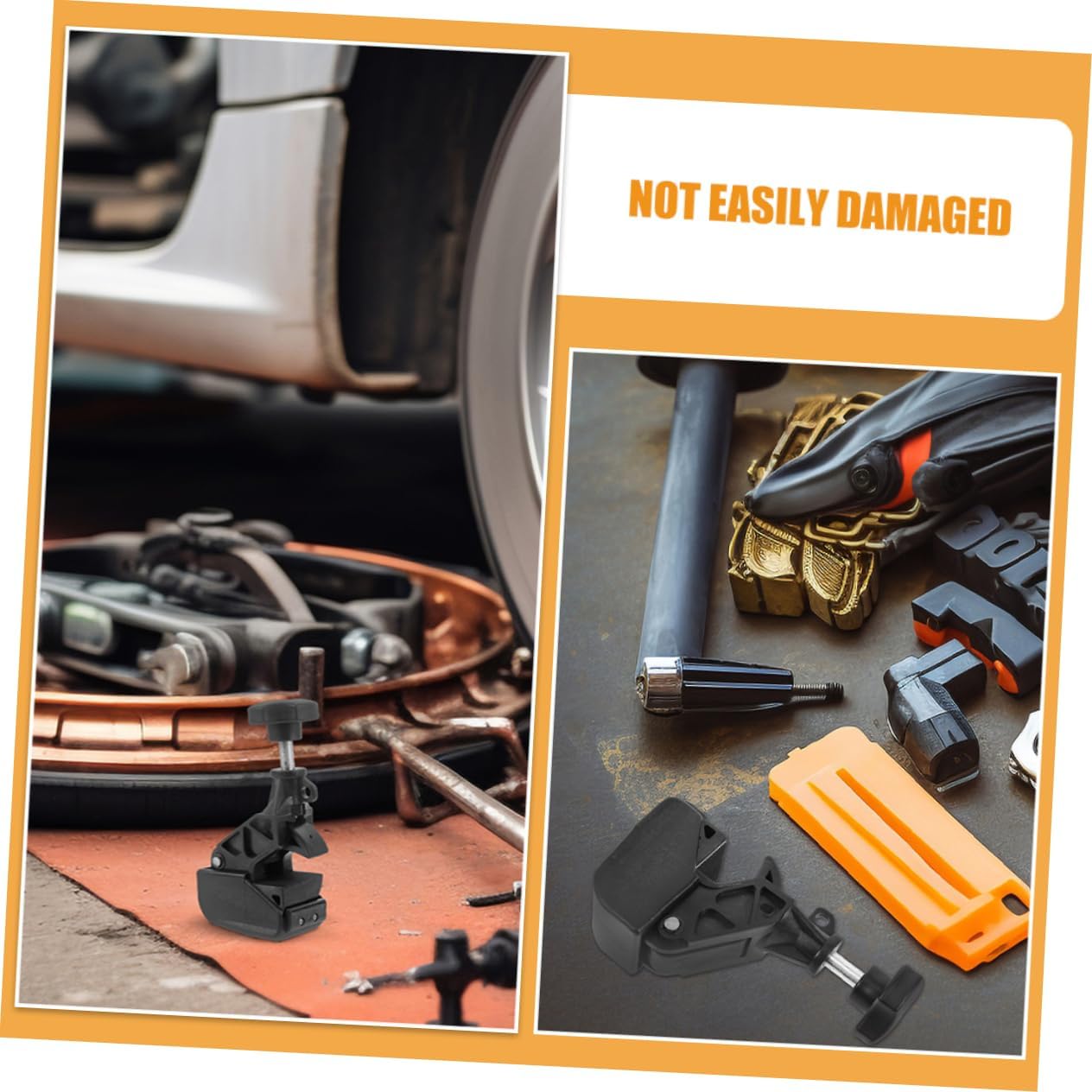 2Pcs Tire Bead Breaker Tool Heavy Duty Tire Removal Machine for Trucks Tractors Vehicles Bead Wheel Changer Grip Mechanism for Quick Safe