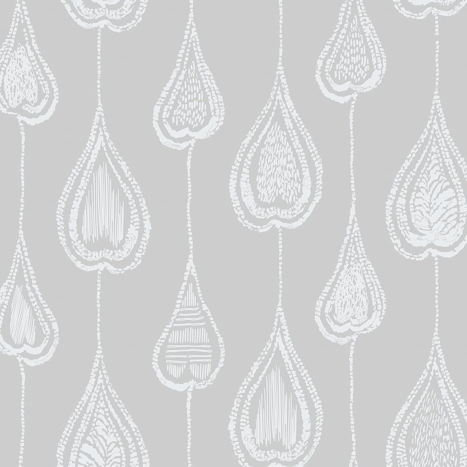 GloryTik Peel and Stick Wallpaper Boho Modern Wall Paper Peel and Stick Removable Contact Paper Self Adhesive Wallpapers for Bedroom and Bathroom Wallpaper Cabinet Shelf Liner Vinyl 17.3'' x 400''