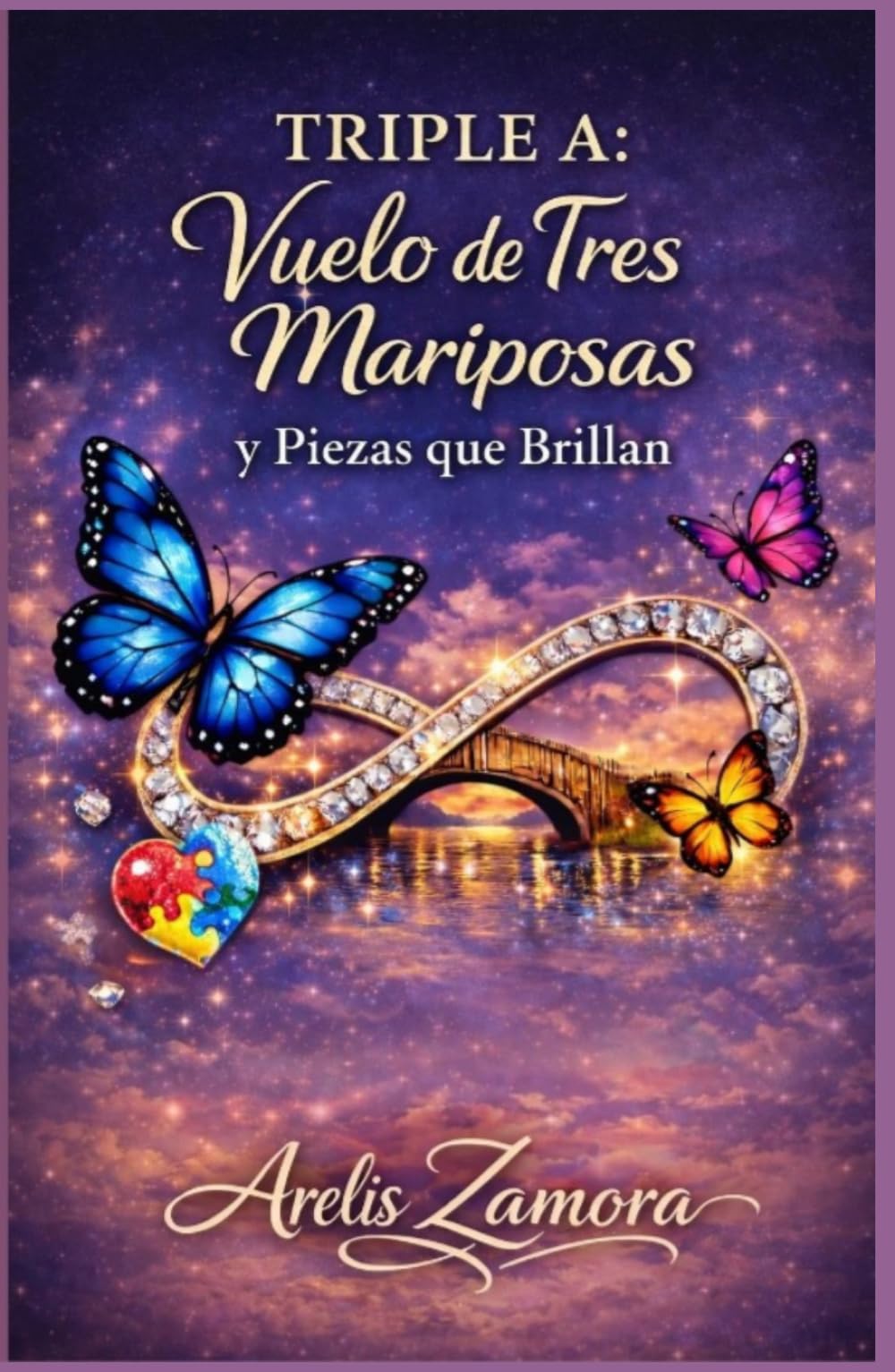 Triple A: Vuelo de Tres Mariposas y Piezas Que Brillan: Testimonio de una familia, aprendizajes, historias y herramientas para comprender y acompañar el autismo.