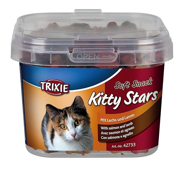 TRIXIE Snack Soft Snack Kitty Stars, 140 g, para Gatos